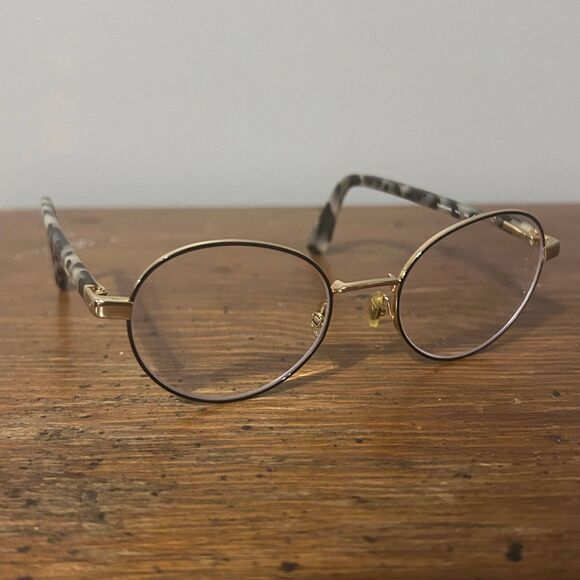 Kate Spade New York Marcian RHL Women Eyeglasses 49-19-140 Gold Tortoise Frames - Picture 1 of 8